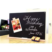 日本理化学工業 すこしおおきな黒板 A3 黒 SBG-L-BK 1個