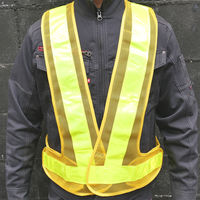 小野商事 安全ベスト5cm幅 No704 1着