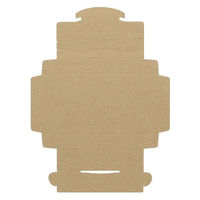 【底面A6】ラクポスBOX 縦110×横160×高さ30mm クラフト 1袋（10枚入）HEIKO