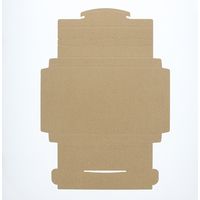 【底面A5】ラクポスBOX 縦170×横240×高さ25mm クラフト 1袋（10枚入）HEIKO