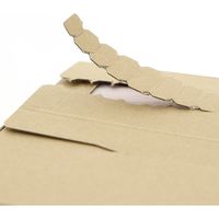 【底面B6】ラクポスBOX 縦145×横195×高さ30mm クラフト 1袋（10枚入）HEIKO