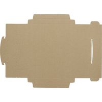 【底面B5】ラクポスBOX 縦190×横265×高さ25mm クラフト 1袋（10枚入）HEIKO