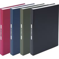 リヒトラブ ALTNA クリヤーブック A4 60ポケット ネイビー N7753-11 1セット(2冊)