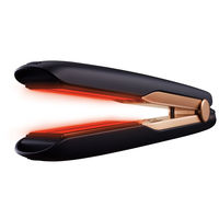 パナソニック ストレートヘアアイロン ナノケア EH-HS0E-K 3D密着プレート 温度5段階 開閉ロック 立ち上がり20秒 海外対応 黒