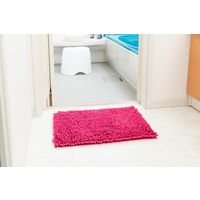 山崎産業 バスマット スウスウ抗菌ストロングW 45×60 カジュアルピンク 4903180190942 1枚入