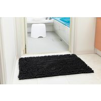 山崎産業 バスマット スウスウ抗菌ストロングW 50×80 カーボンブラック 1箱（1枚入） 4903180191154 1箱（1枚入）