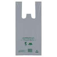 福助工業 イージーバッグバイオ25 レジ袋（シルバー）バイオマス25% S 12号 1袋（100枚入）