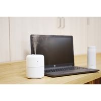 オリンピア照明 【セット】加湿器オフホワイトGHA001W-FJ ＆SATO ハーモニー温湿度計 4526765076242 1セット（直送品）