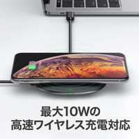 USB Type-C マルチハブ 10Wワイヤレス機能付/Unity Wireless 100W/CB-C70-BK 1個 AUKEY
