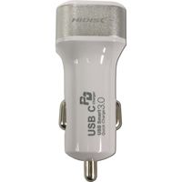 磁気研究所 急速充電PD QC3.0対応 HISPEC車載用DC充電器 最大合計45W出力 HDPDCU2PWH 1個