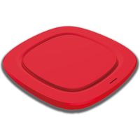 磁気研究所 ワイヤレスチャージャー(置くだけ充電器)レッド HD-WCP5RD 1個