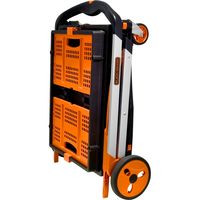 ブラック・アンド・デッカー 折りたたみ式2段カート BOX付き BXWT-H204 1個