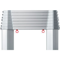 【アウトレット】長谷川工業 ハセガワ コンパクト1連はしご スカイラダー LS49 1台