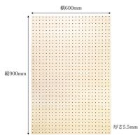 和気産業 天然木使用 穴あきボード 幅600mmX高さ900mm ANB-005 1個（直送品）