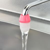 カクダイ ガオナ 簡易浄水蛇口 レッド 5個入り GA-HK026 1セット(5個)