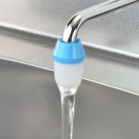 カクダイ ガオナ 簡易浄水蛇口 差込み式 ブルー GA-HK022 1個