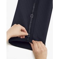 ボンマックス BONOFFICE 裾上げらくらくパンツ ブラックＸブルー １５号 AP6247-30-15（直送品）