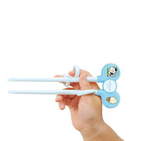 KJC エジソンのお箸 1 右手用 ブルー 2歳~就学前まで 12個セット 320717 1セット(12個)（直送品）