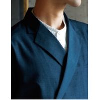 ボストン商会 和風テーラードシャツ 藍 SS 41308-17 2枚（直送品）