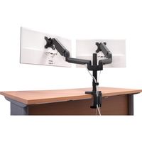 アーキサイト デュアルモニター対応 ガススプリング液晶モニターアーム 4軸 AS-MABS01D 1台（直送品）