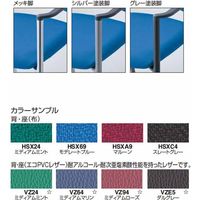 【設置込】コクヨ 会議用イス 100シリーズ 肘付 ゴム単輪キャスター マルーン×グレー CK-101CF4HSXA9-VN 1脚（直送品）
