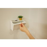 日東 COLLEND MS-BK マスクストッカー ブラック 1個