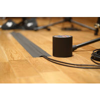 【養生テープ】パイオラン 仮設コード固定用テープ 黒 幅100mm×長さ20m パイオランテープ 1セット（5巻：1巻×5）