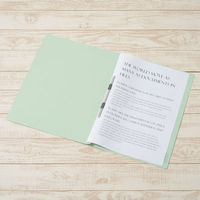 プラス　フラットファイル　A3タテ　樹脂製とじ具　ブルー　青　10冊　No.001N（わけあり品）