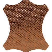 小物入れ クレールフォンテーヌ クレオパトラ　本革　２ＲＯＯＭ　ポーチ　Ｍ　 ブロンズ １個（直送品）