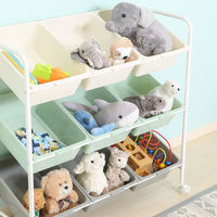 不二貿易 キッズラック color 3列3段 幅905×奥行360×高さ860mm 38293 1台（直送品）