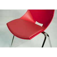 cerantola コスカクッション スタッキングチェア レッド 2koska/c/red 1セット(2脚入)（取寄品）