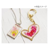 日本紐釦貿易(Nippon Chuko) 日本紐釦貿易 デコ用 フロッキーパウダー ホワイト 約0.5g KE699　5袋（直送品）