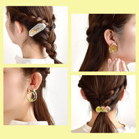 日本紐釦貿易 ドライフラワー カスミ草アソート KE-FLO-C 1セット(2個)