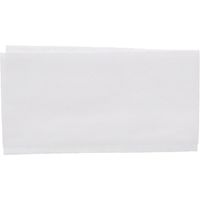 シモジマ バイオ不織布おしぼり 平型 白無地 004711021 1束(100枚)