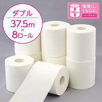 日本製紙クレシア スコッティフラワーパック1.5倍巻き ダブル 4901750263508 1パック(8巻)