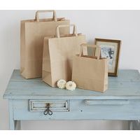 シモジマ H25チャームバッグ 20ー1 未晒無地 003275301 1袋(50枚)