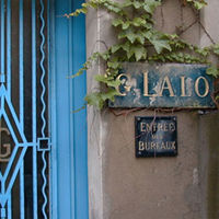 G.ラロ ヴェルジェ・ド・フランス 便箋 A5 ホワイト gl11400 1冊(50枚)