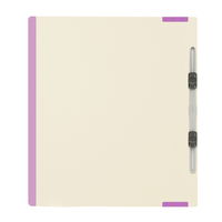 プラス 年組氏名 スクール フラットファイル A4タテ パープル 79342 1セット(10冊)