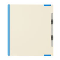 プラス 年組氏名 スクール フラットファイル A4タテ ブルー 79345 1セット(10冊)