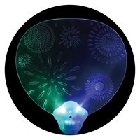 アーテック 光るうちわ(柄入り) 7305 1個