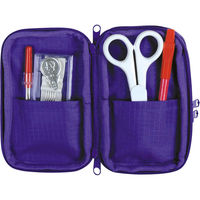 ミササ トレミー ソーイングセット ファスナーポーチ パープル No.1403 MIS1403 1個