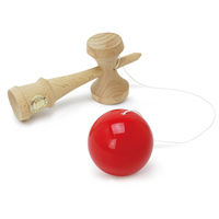 池田工業社 競技用けん玉 こだま 赤 R-4 1個