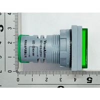 共立電子産業 DC4ー100V LEDデジタル電圧計 角型 緑 65-9620-76 1個（直送品）