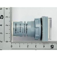 共立電子産業 DC4ー100V LEDデジタル電圧計 角型 白 65-9620-78 1個（直送品）