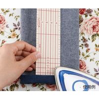 クロバー アイロン定規 ロング 25059 1個 62-4079-28（直送品）