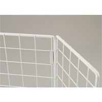 アズワン 小型ネットラック白 W35cm 65-9345-26 1個（直送品）