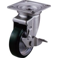 ユーエイ J・JB型キャスター(自在車・プレート式) WJBー75ーR 1セット(2個)（直送品）