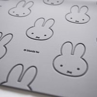 ミッフィー マイクロファイバー 超吸水クロス 台ふきん グレー 30×30cm 1枚 オカトー