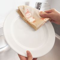 ムーミン マイクロファイバー ふきん 30x30cm 3枚 セット リトルミイ 1個 台ふきん オカトー