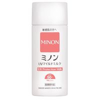 ミノンUVマイルドミルク 80mL SPF50+・PA++++ 第一三共ヘルスケア